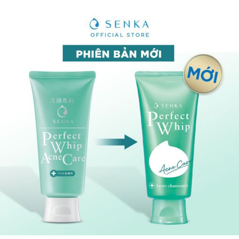 Sữa rửa mặt senka mụn 100g