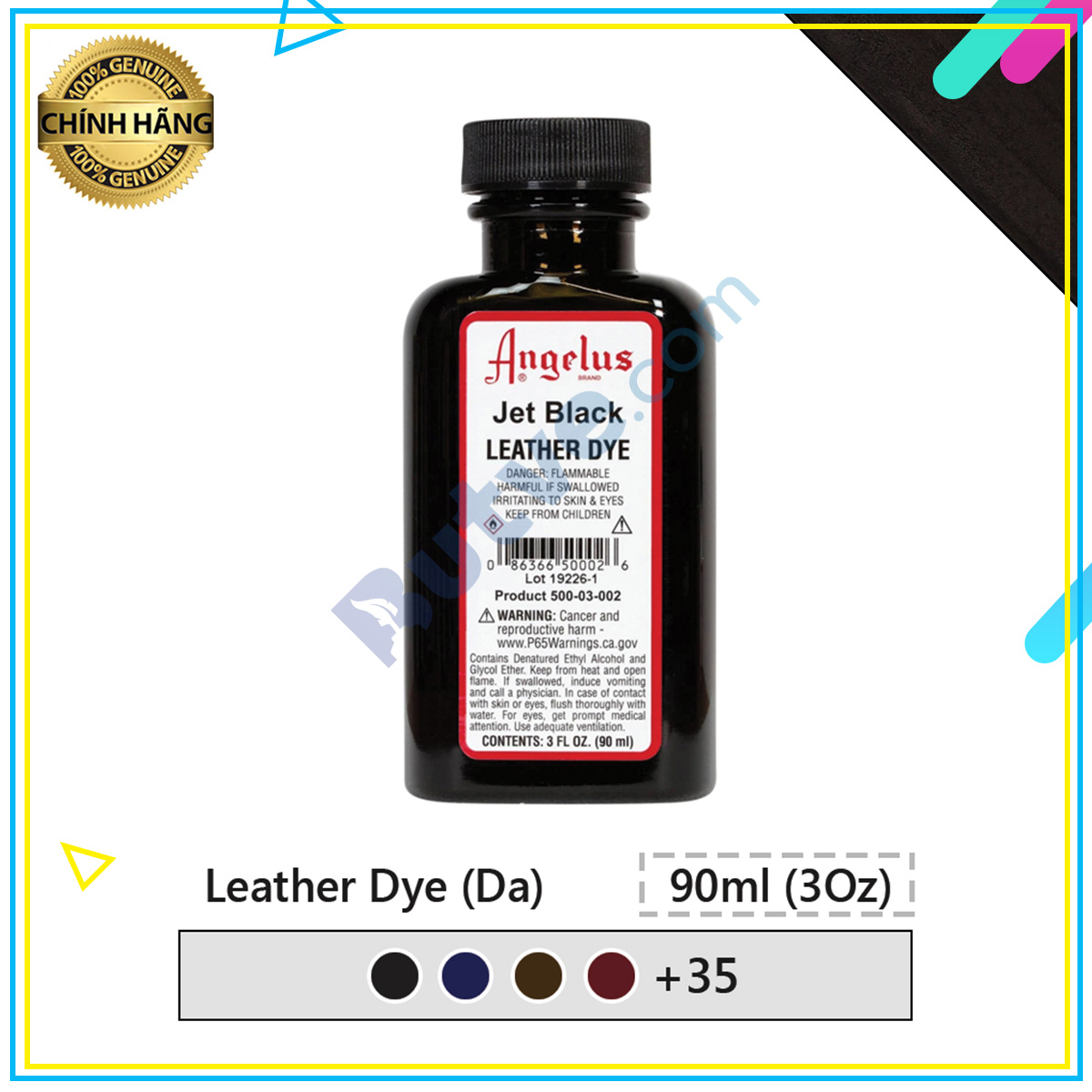 Thuốc nhuộm màu da cao cấp Angelus Leather Dye – 90ml