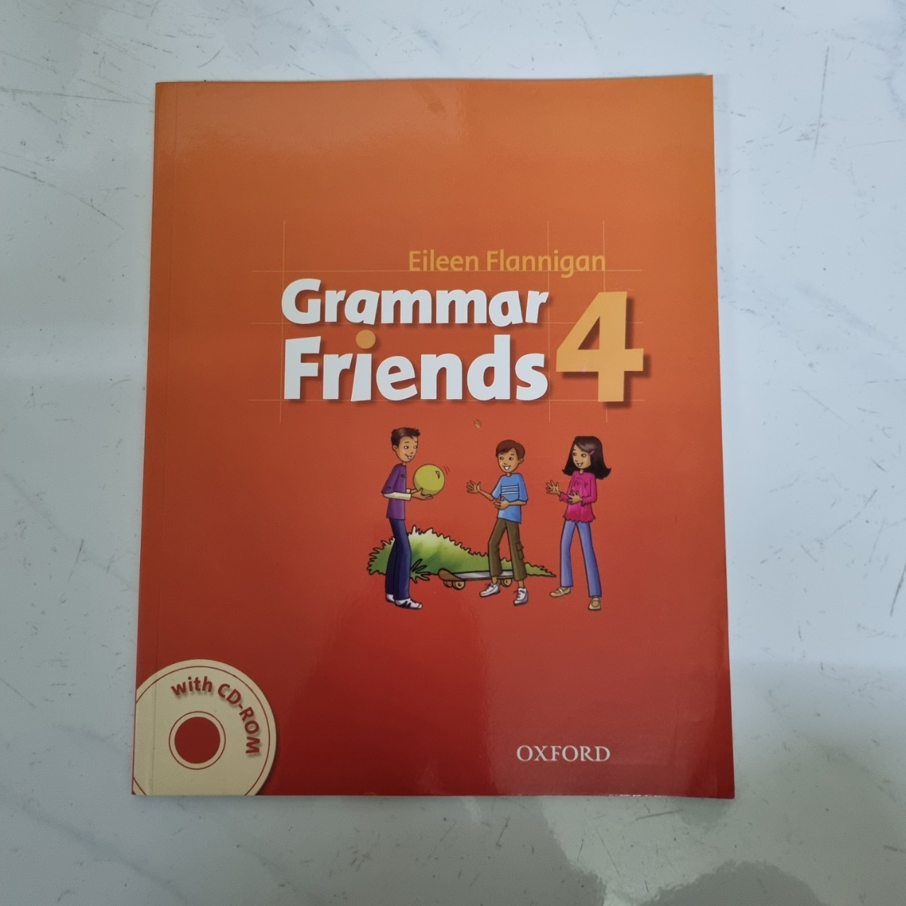 Grammar Friends 4 giúp bé giỏi ngữ pháp, Tặng kèm link làm bài tập tương tác online cho bé