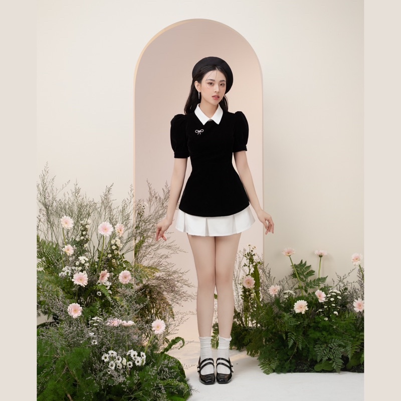 Chân váy xếp ly trẻ trung - siling