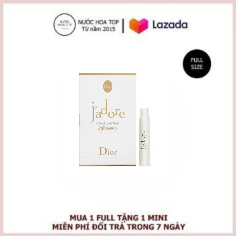  Nước Hoa Dior Nước Hoa jadore dior vial 2ml - Nước hoa chính hãng lưu hương 12h 