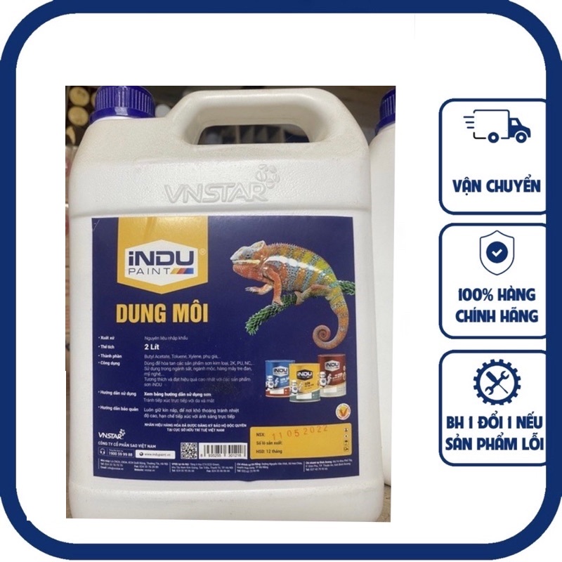 Dung môi Acetone Indu pha sơn, pha PU gỗ