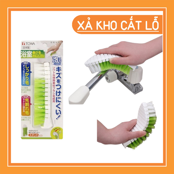 Bàn chải cọ rửa có thể uốn cong Nội Địa Nhật Bản