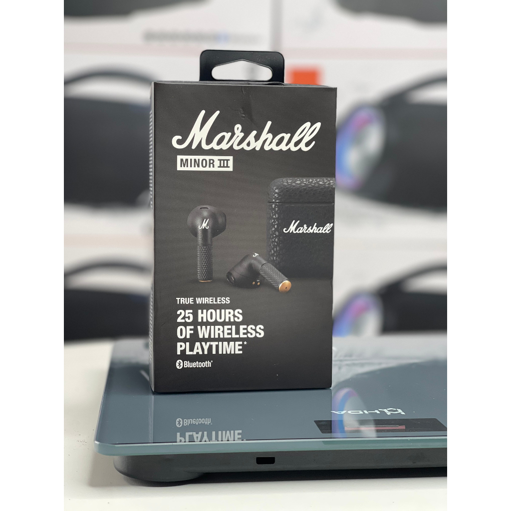 Tai nghe Marshall Minor 3 (III) | Giá rẻ, ưu đãi hấp dẫn Âm bass mạnh mẽ, Chống ồn ANC, Chuẩn âm thanh,kháng nước tốt,chuẩn chống nước IPX5 , Tích Hợp Android & IOS .