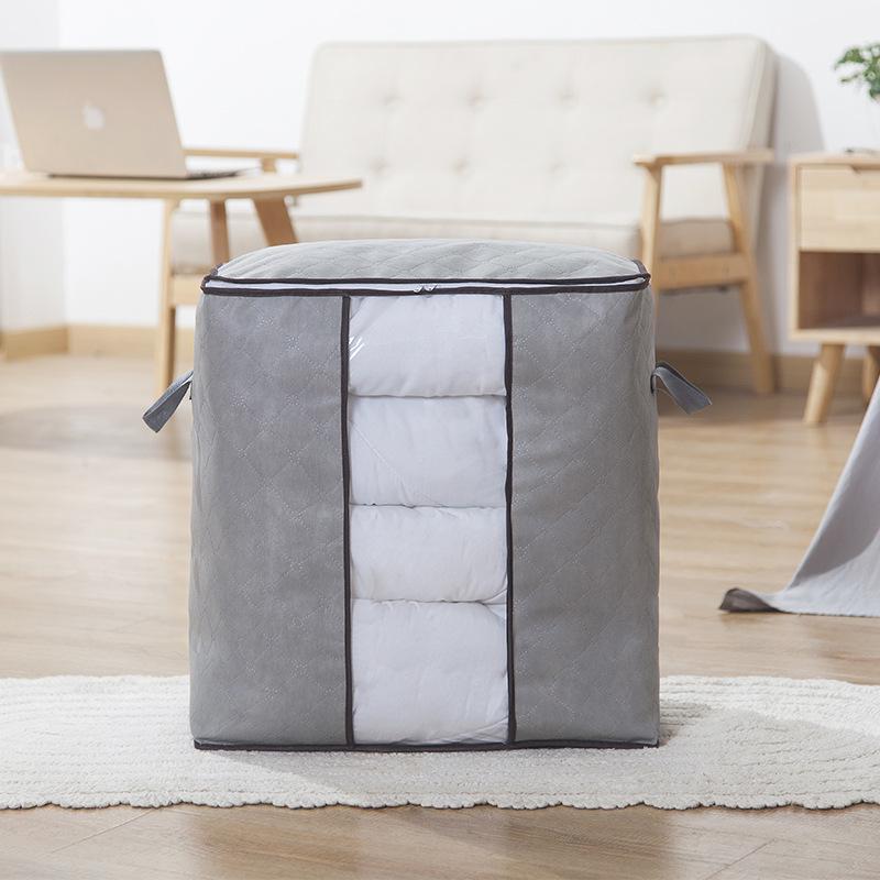 Túi vải đựng quần áo lưu trữ đồ đạc chống bụi giúp làm gọn gàng nhà cửa và bảo quản đồ đạ