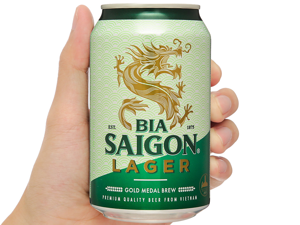 BIA SÀI GÒN LAGER 330ML