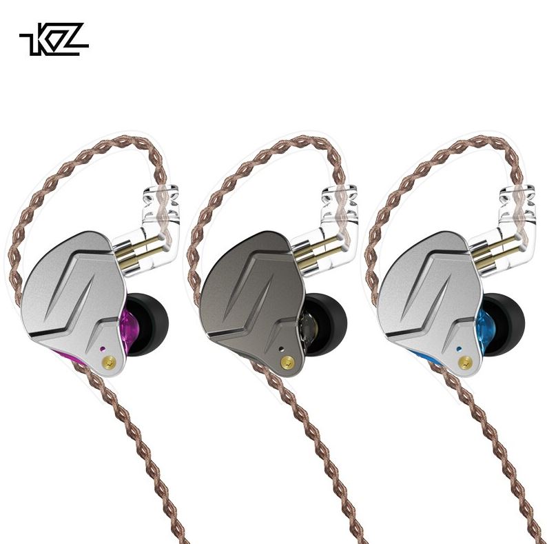 Tai nghe Hybrid KZ ZSN PRO, 4 Driver, âm thanh chi tiết tốt, có micro