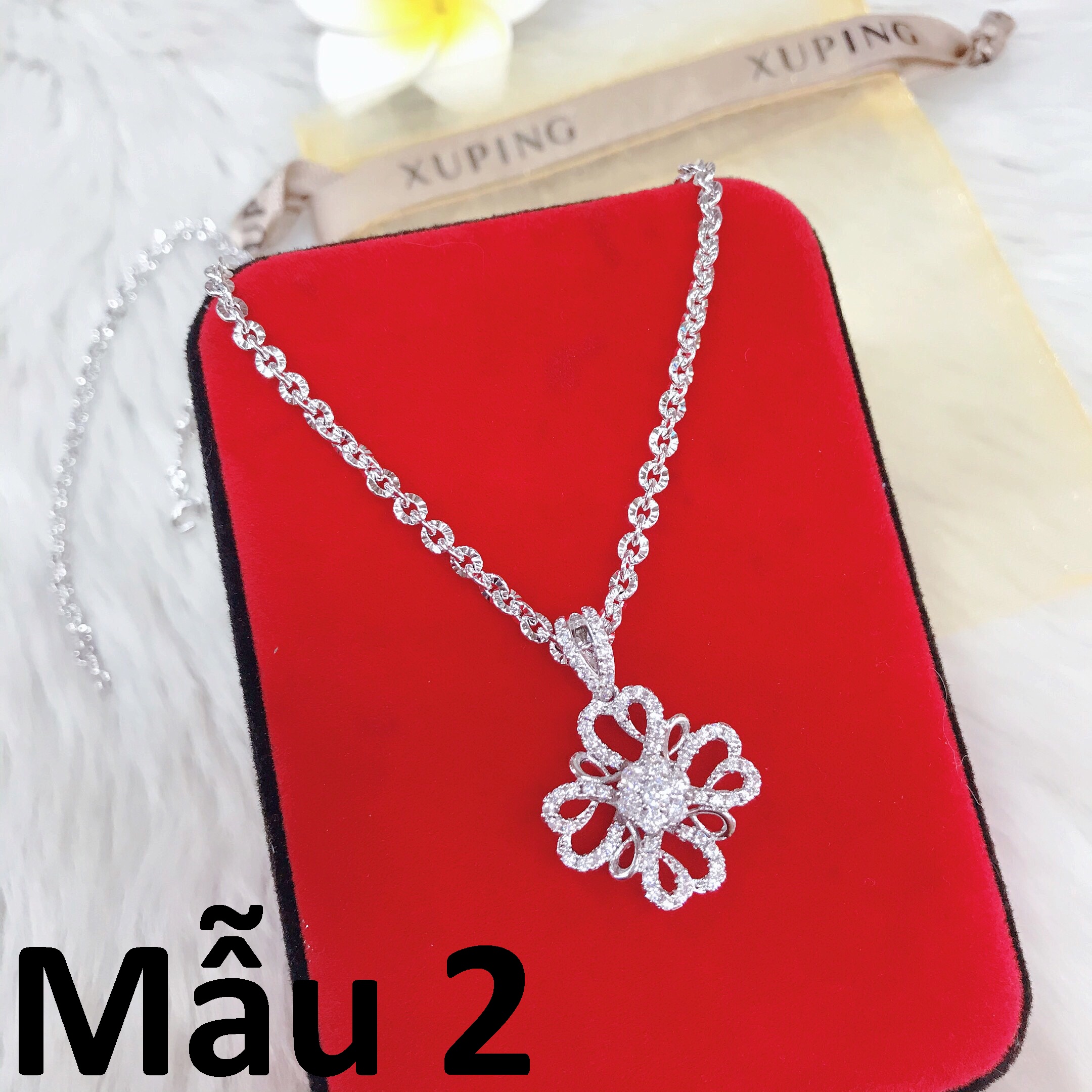 Dây Chuyền & Mặt Bạch Kim - Sáng Như Vàng Thật Givishop - D170574 - ( Cam Kết Không Đen, Không Ngứa, Chất Liệu Bạc Pha Hợp Kim Cao Cấp ) - mặt dây chuyền vàng 18k nữ, mặt dây chuyền vàng 18k, dây chuyền vàng 18k nữ đẹp