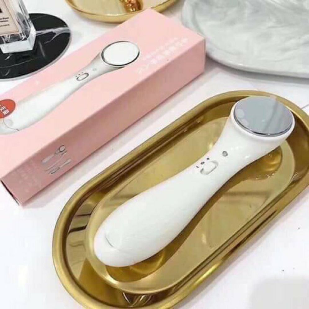 Máy di tinh chất massage mặt ion nhật
