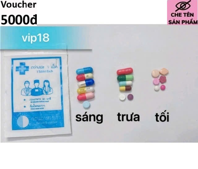 Giảm cân vip 18 Yanhee thái lan cho cơ địa chai lì 1 tuần