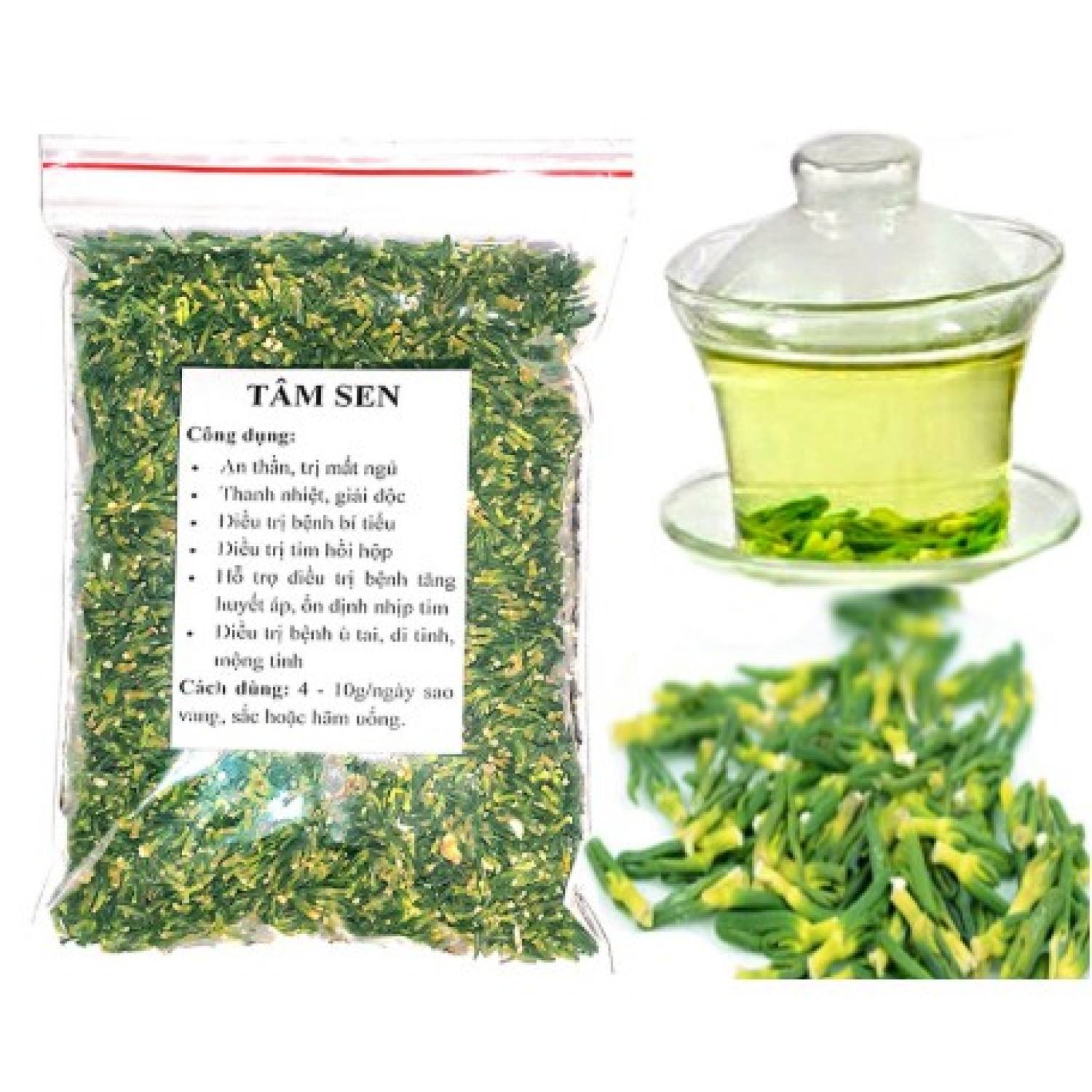 500gr tâm sen khô hàng lᴏại 1 thượng hạng ts02
