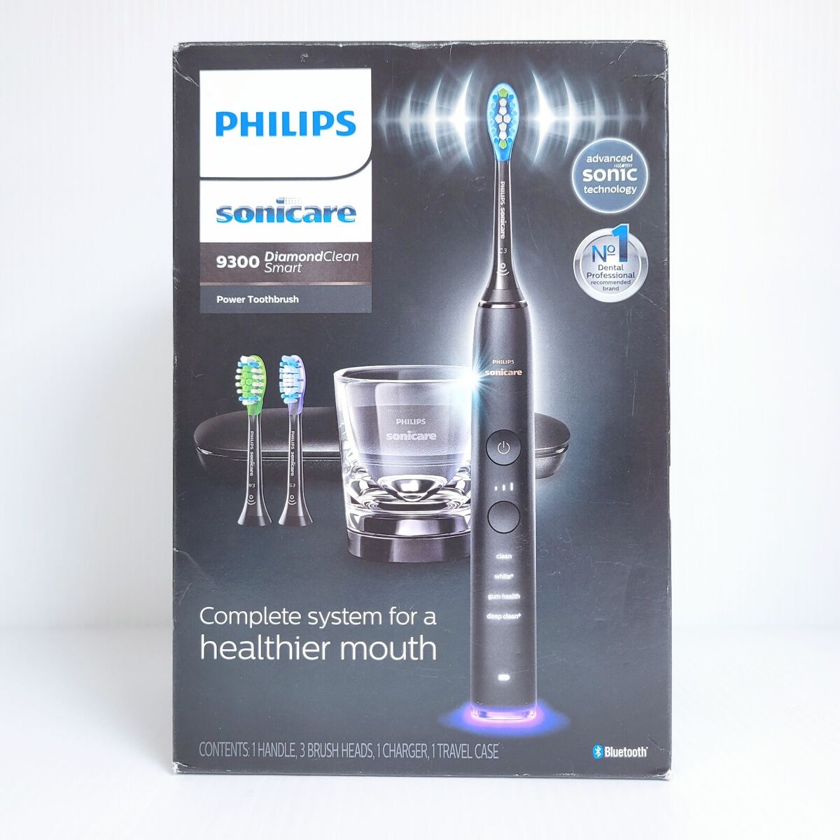 Bàn chải điện philips sonicare 9300 - black