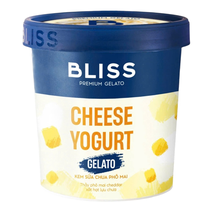 Kem hộp Bliss sữa chua phô mai (473ML)