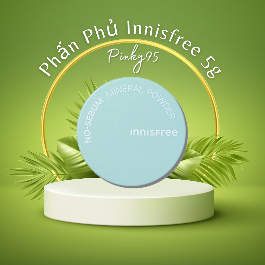 Phấn Phủ Kiềm Dầu Dạng Bột Khoáng Innisfree No Sebum Mineral Powder 5g