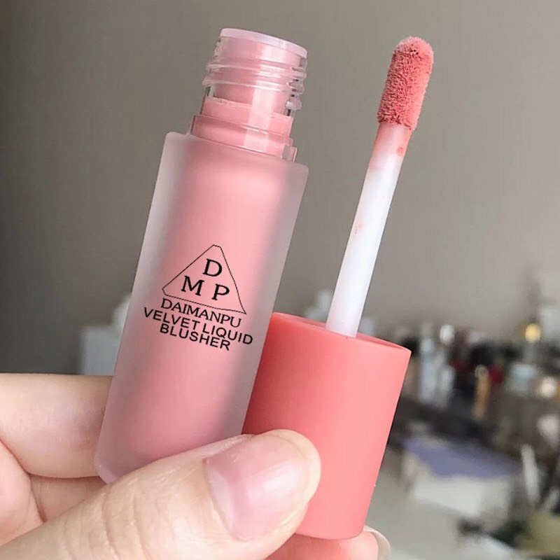 Phấn Má Hồng Dạng Lỏng DAIMANPU, Phấn Má Hồng dưỡng ẩm sáng da tự nhiên tẩy tế bào da chết