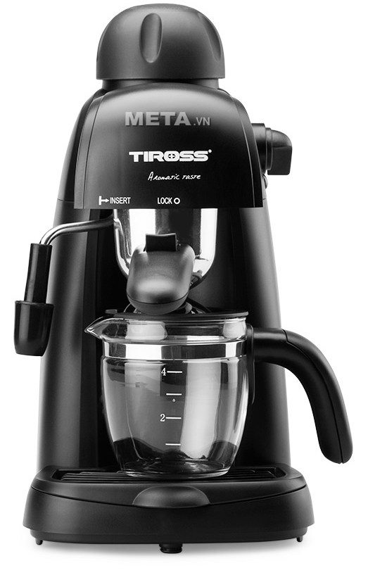 Máy pha cà phê Espresso 4 cốc tiross TS620 800W (hàng mới)