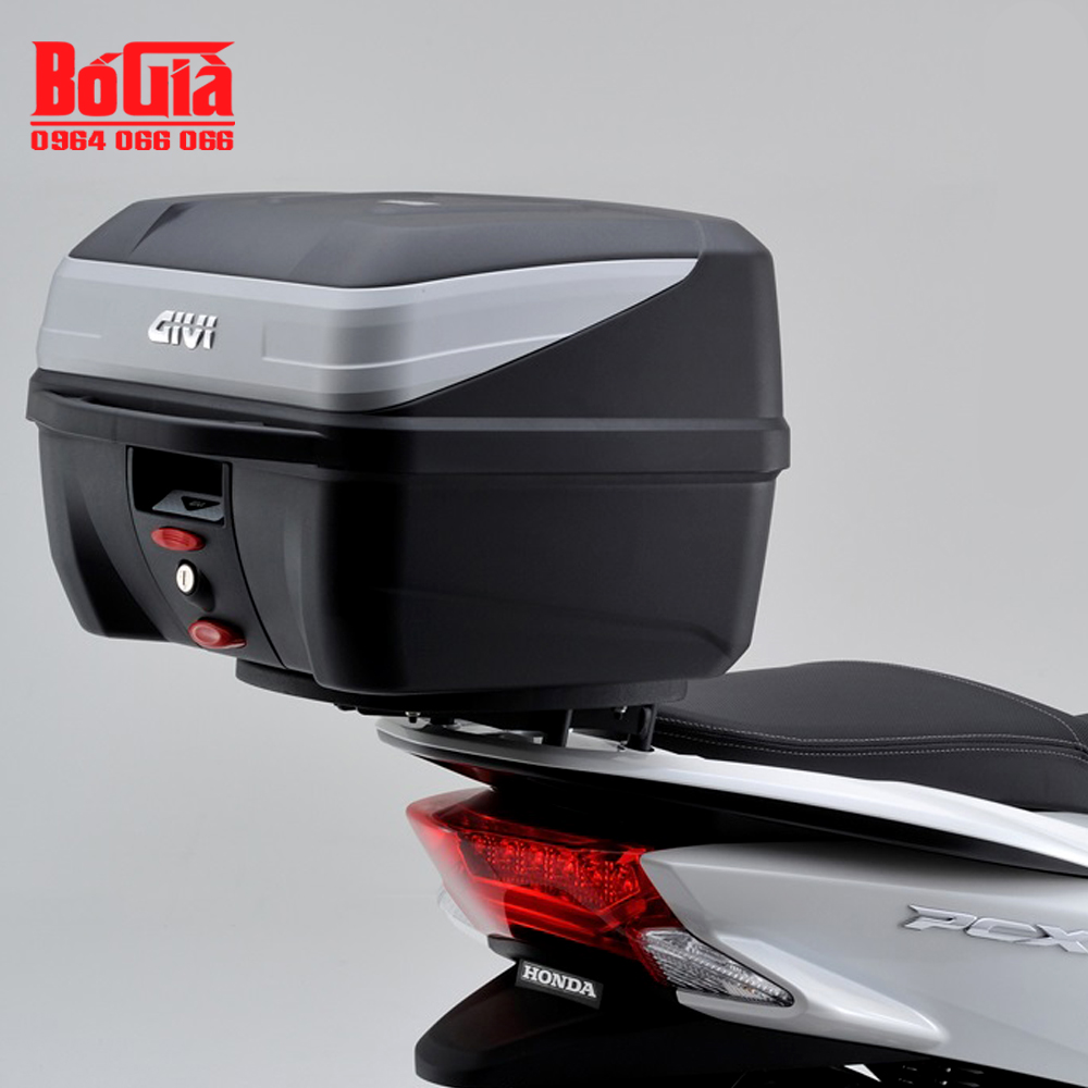 Thùng givi b32n 32 lít tặng kèm đế - bh 2 năm