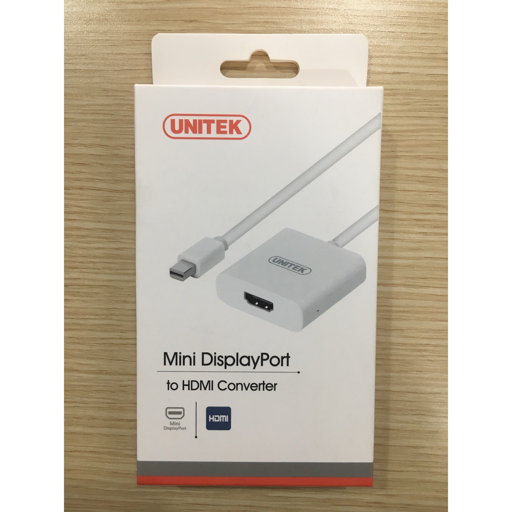 Cáp mini displayport to hdmi unitek y-6325wh