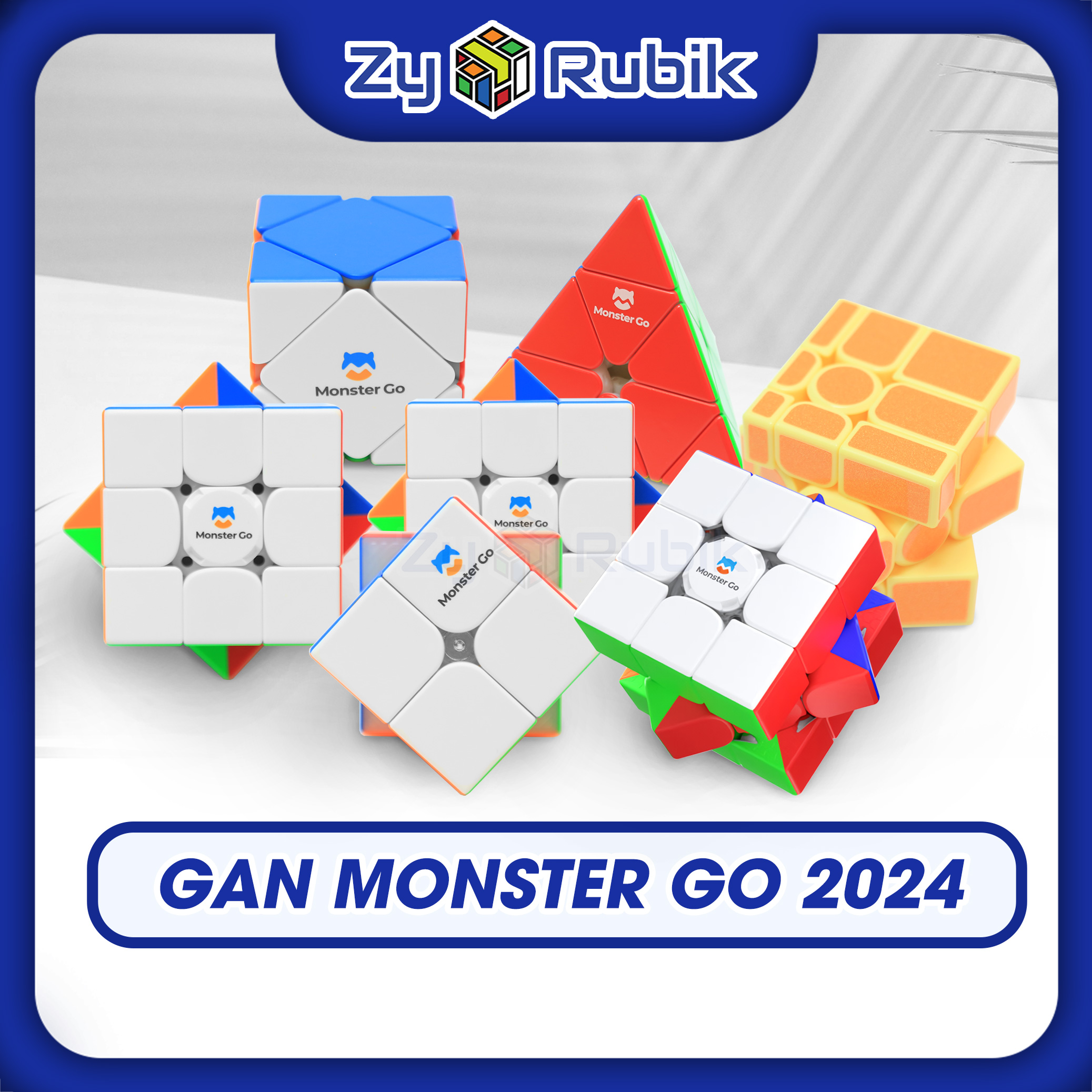 Gan monster go 2024-gan monster go 2x2 3x3x3 m 3x3 AI deciminix skegan
