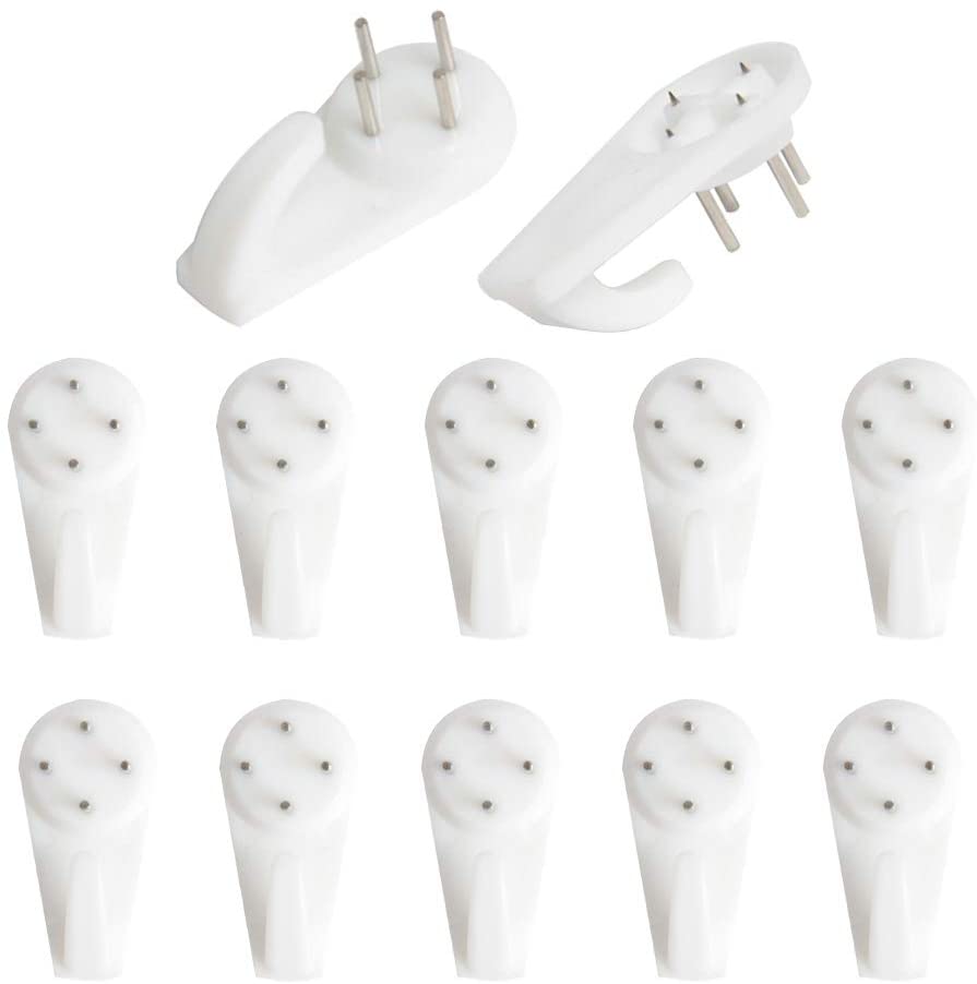 [HCM] Đinh Ghim Tường 4 Chân 4*2*1.5 Cm Treo Khung Tranh Đồng Hồ Móc Treo Đồ Dưới 5Kg Không Cần Khoan Tường Frame Picture Hanger