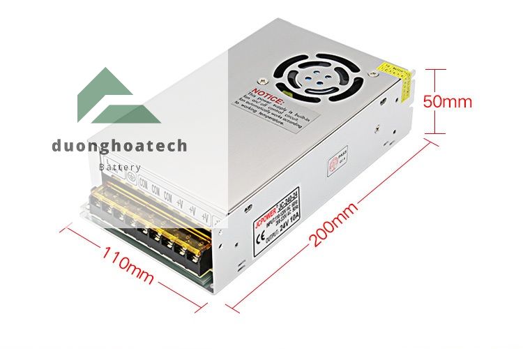 [HCM]Nguồn Tổ Ong 24V 10A Model S-240-24 240W