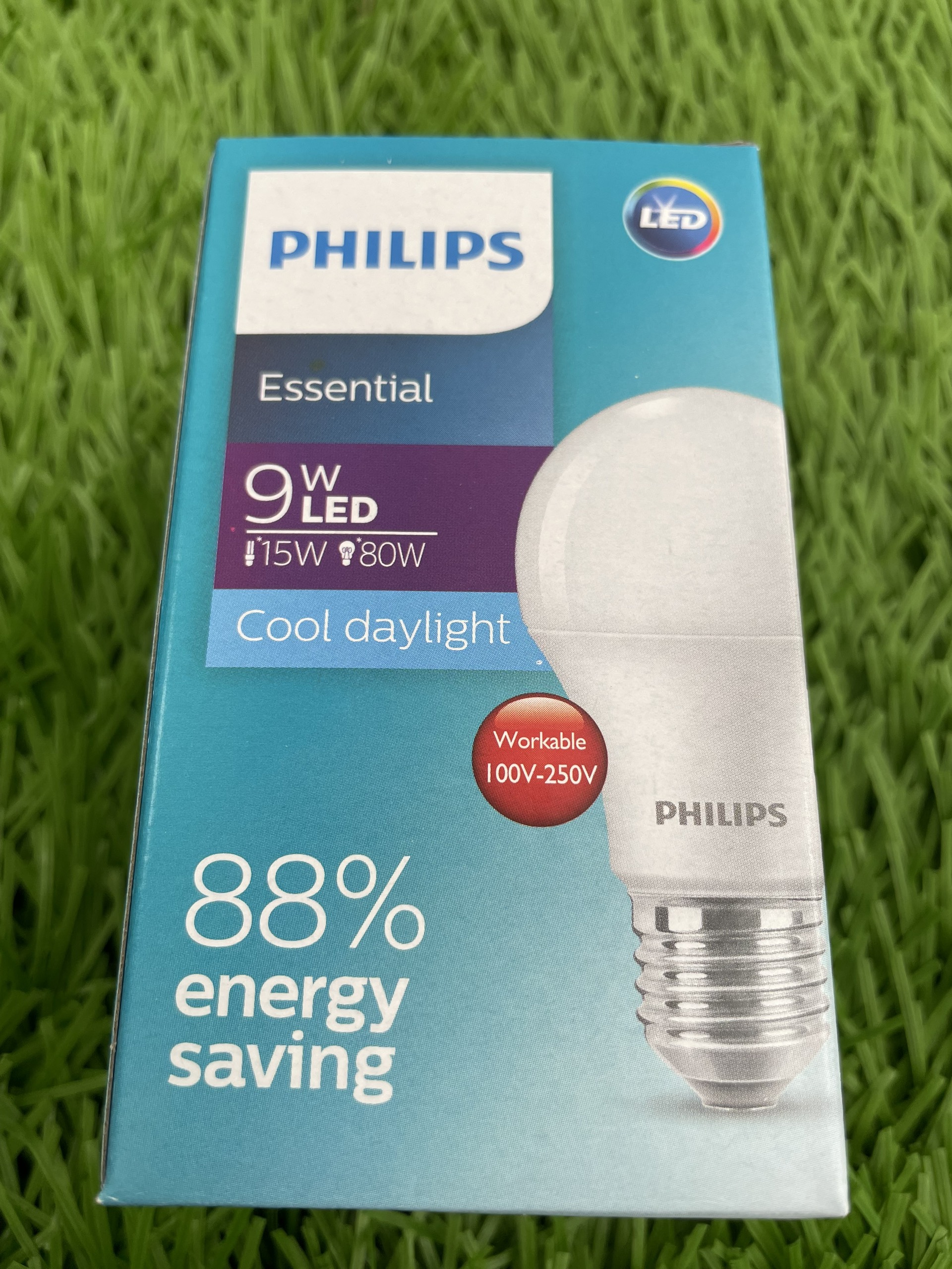 Bộ 4 Bóng Led Bulb Philips ess 9w 6500k E27 220V