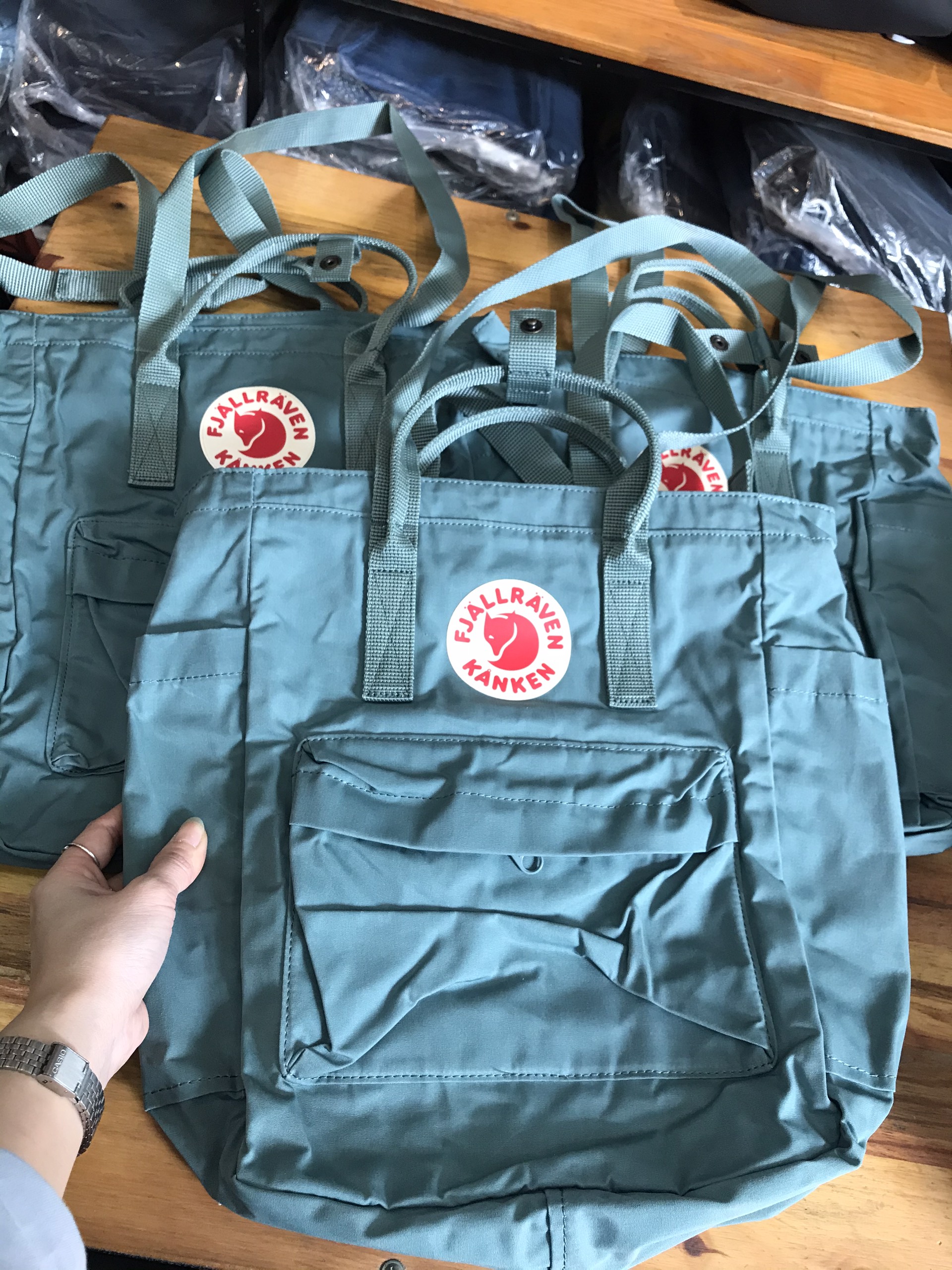 Balo túi Totepack Fjallraven Kanken – Size to