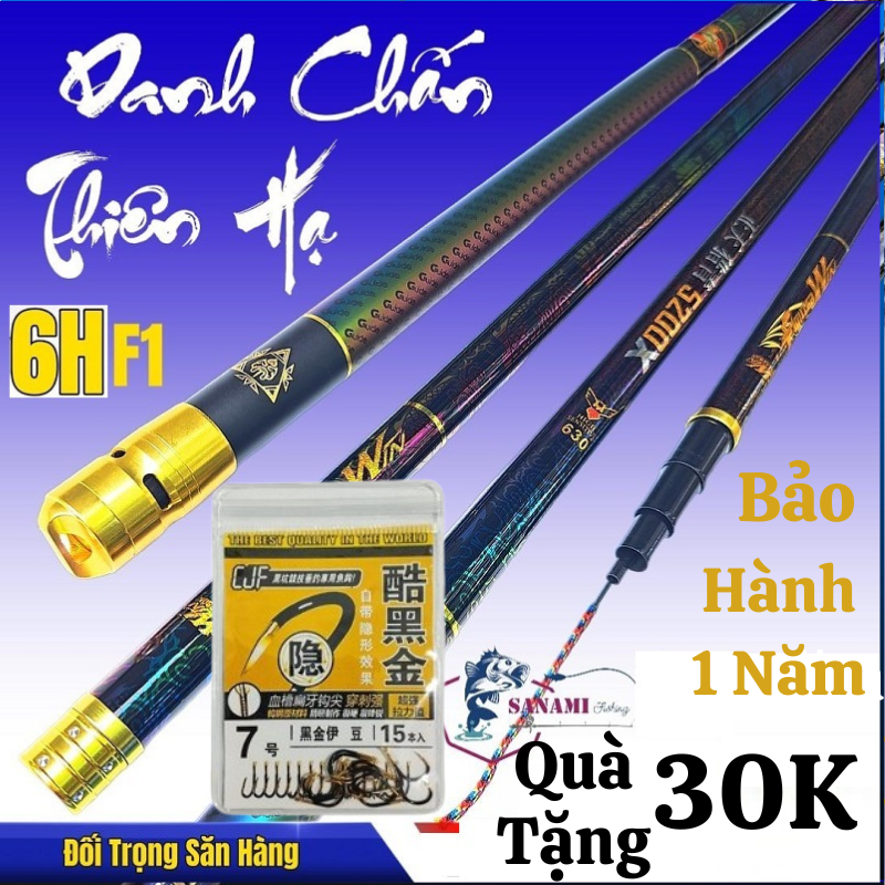 [BH 1 năm 1 lóng] Cần Câu Tay Danh Chấn Thiên Hạ 6H 5200X,5H 4200X [CÓ BÁN LÓNG THAY THẾ ] CT61  - S