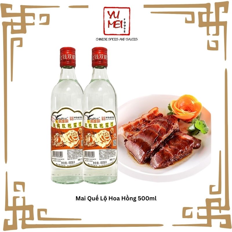 Mai Quế Lô Trung Quốc mùi Hoa Hồng 500ml