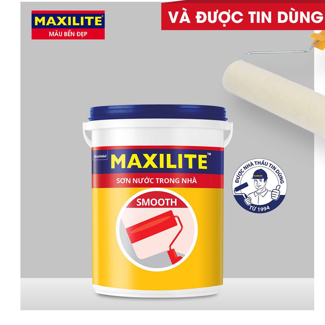Sơn Nước Trong Nhà Maxilite Smooth kinh tế