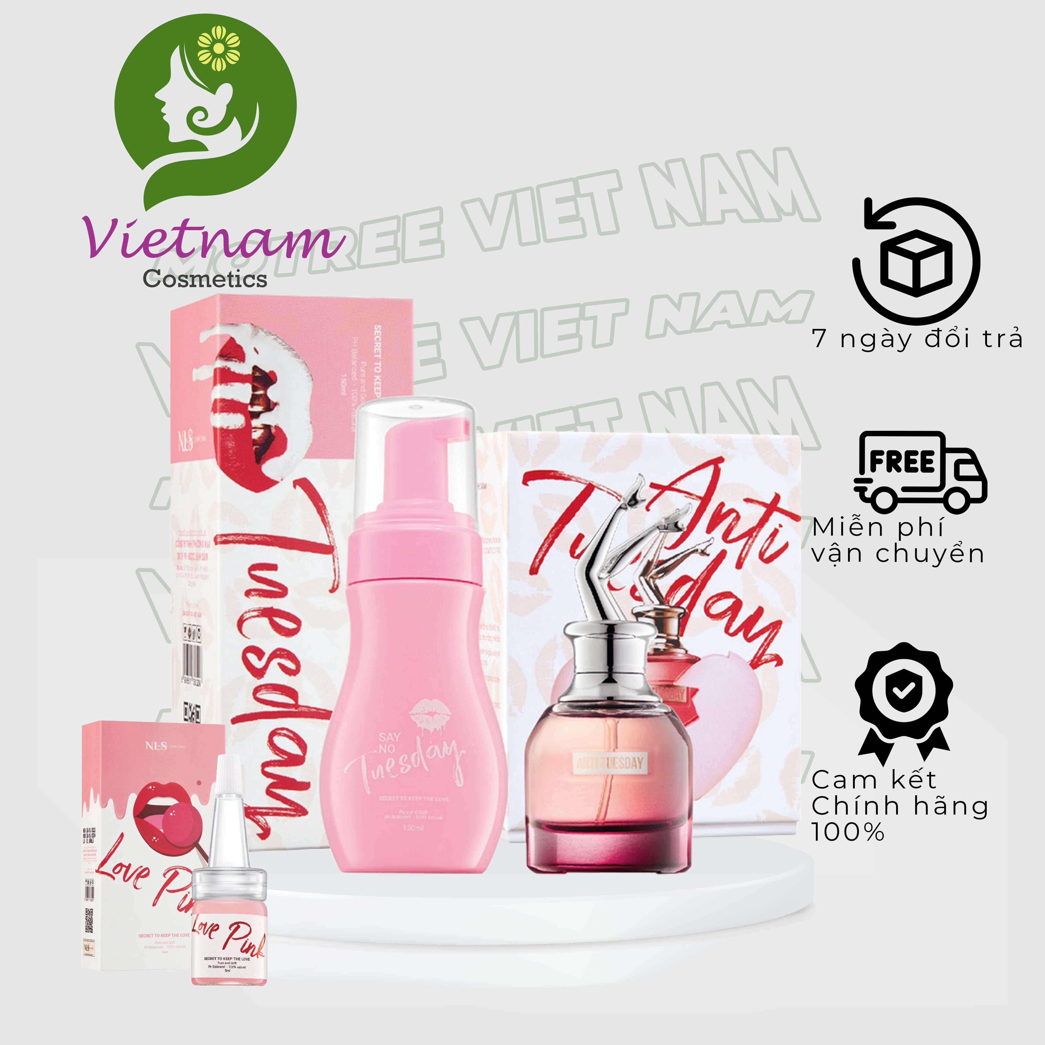 Combo Dung dịch vệ sinh Nước hoa vùng kín Ngọc Linh Sâm 150ml