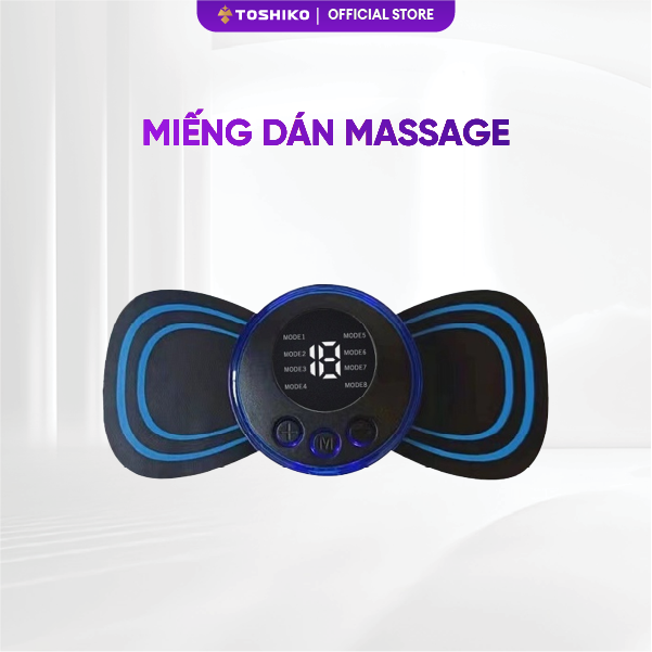 Miếng dán massage xung điện cao cấp theo tiêu chuẩn Nhật Bản massage tại các điểm theo nhu cầu của người dùng