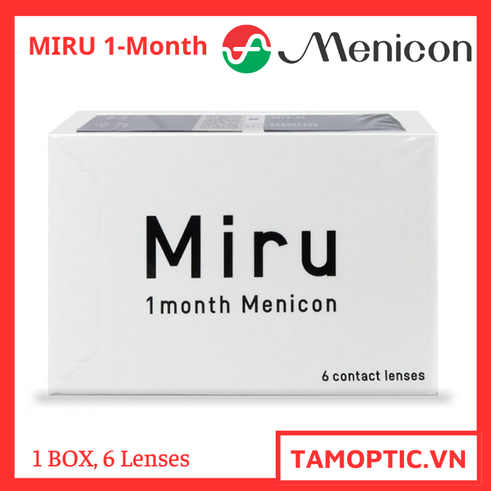 Kính áp tròng 1 tháng Menicon Miru 1 Month