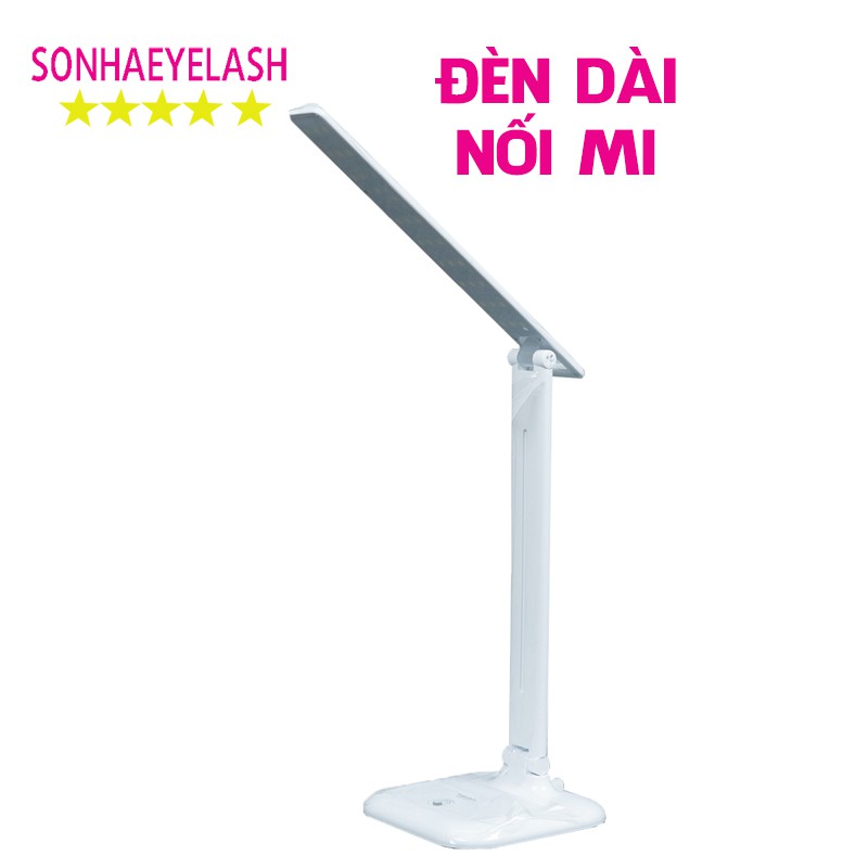 Đèn nối mi 2 nhánh, làm nail, đèn dài để bàn học tập, có 3 nấc siêu sáng