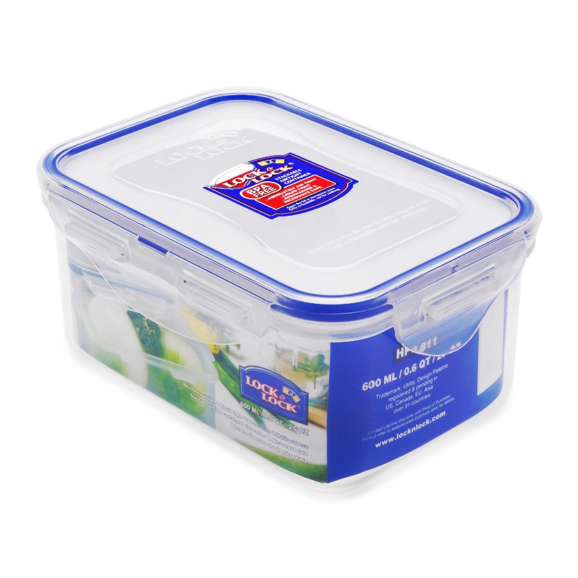 Hộp bảo quản classic lock&lock hpl811 600ml