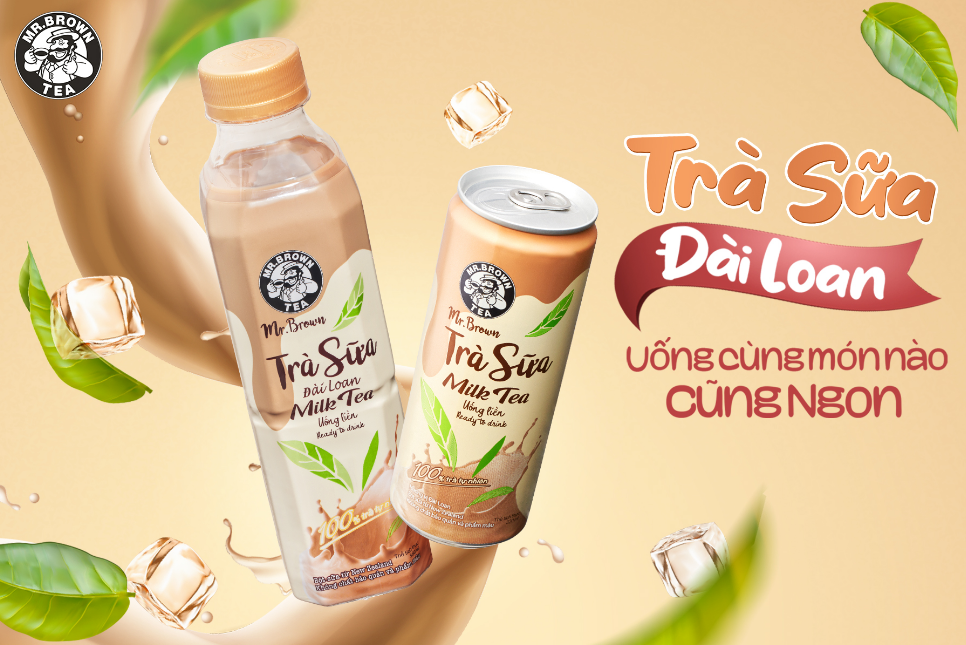 Combo 2 trà sữa mr.brown