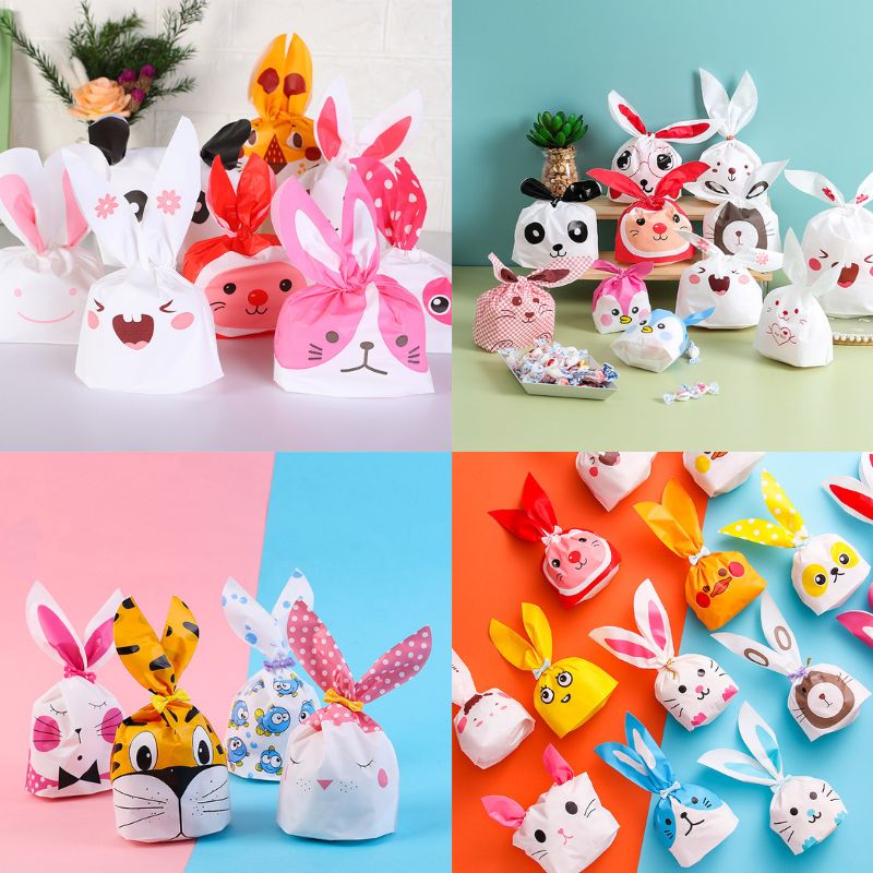 Túi Chia Quà, Bánh Kẹo Sinh Nhật Cho Các Bạn, Túi Đựng Bánh Cookie, túi đựng quà sinh nhật dễ thương