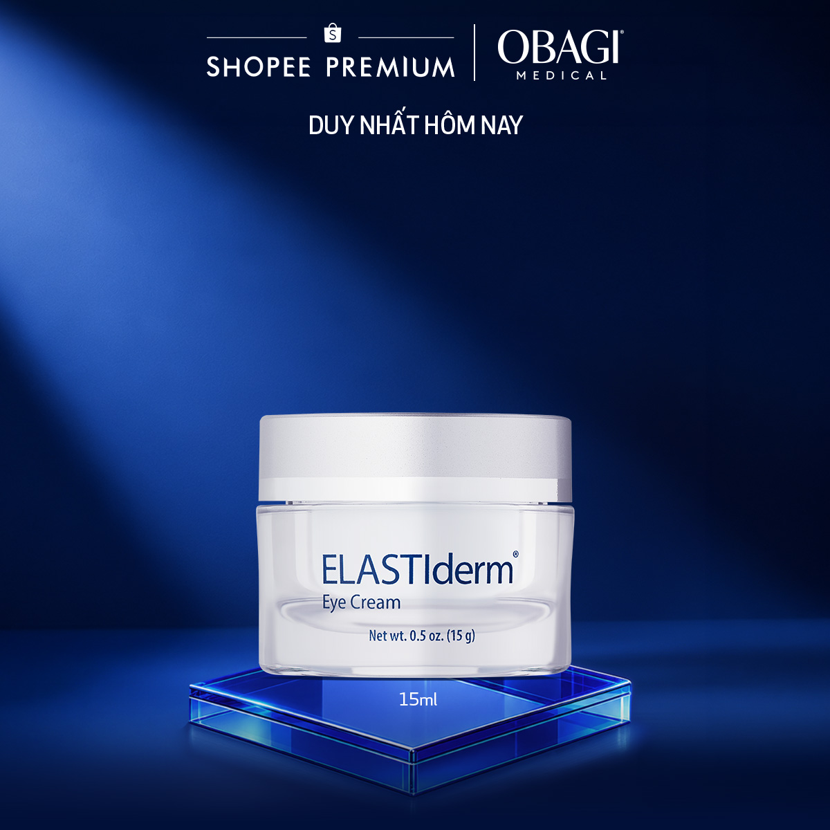 Kem dưỡng làm mờ nếp nhăn vùng da mắt ELASTIDERM® Eye Cream 15g