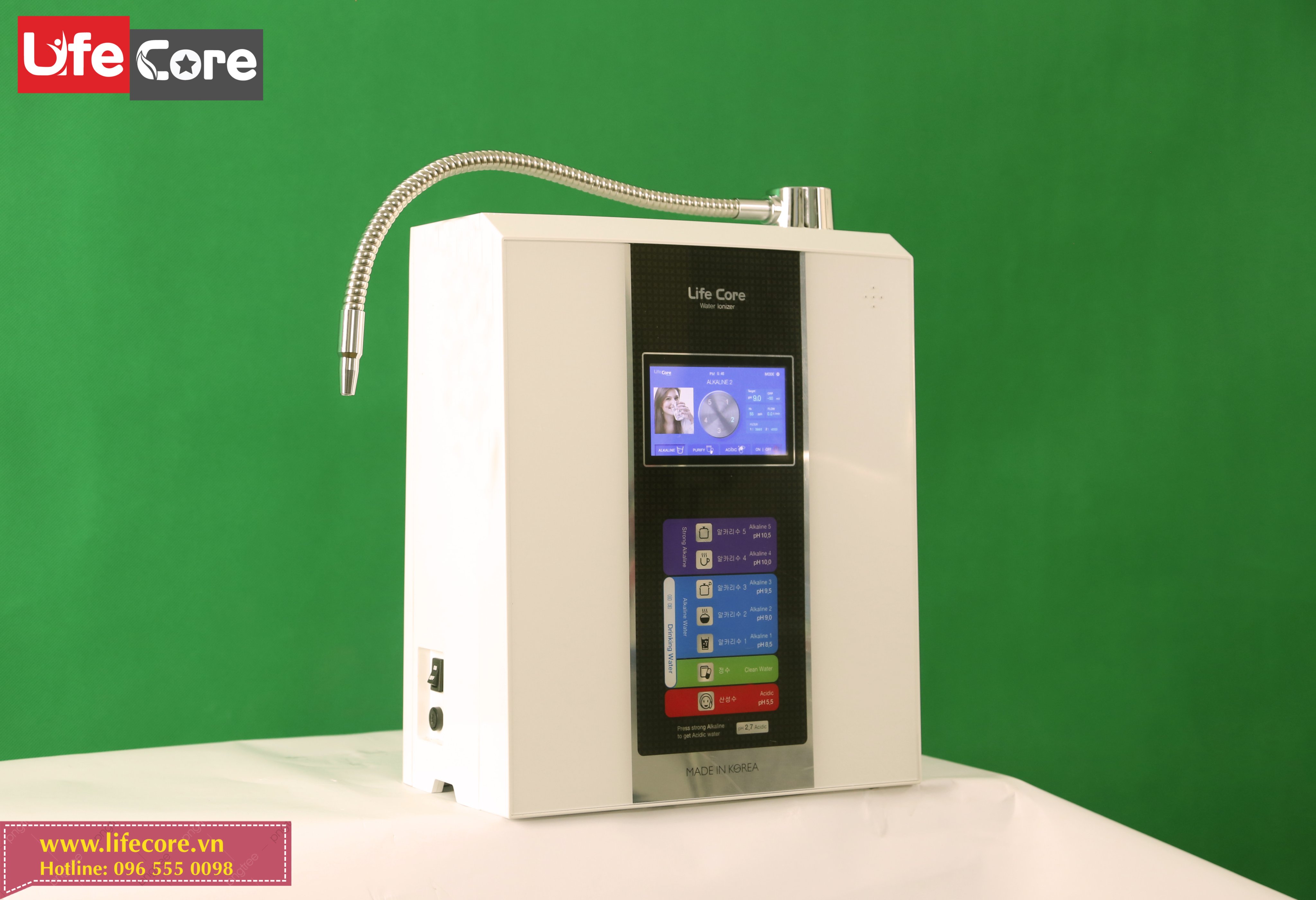 Máy Tạo Nước ĐIện Giải - LifeCore 6000