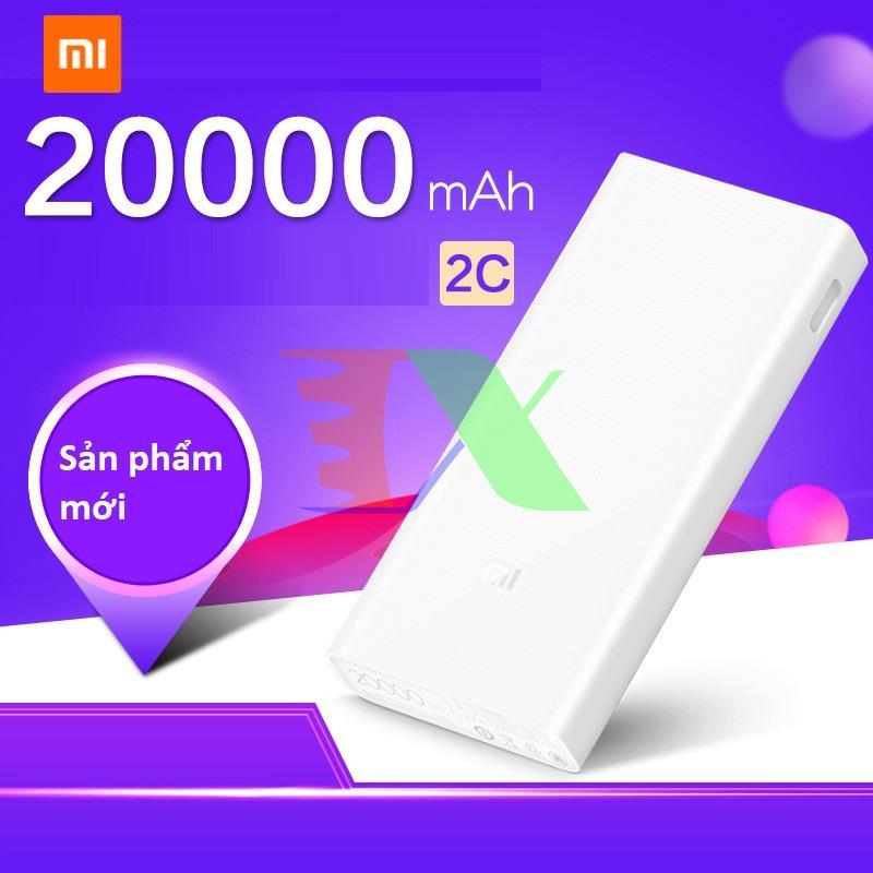 Pin sạc dự phòng, Pin dự phòng xiaomi 20000mAh , Pin dự phòng cao cấp, Power bank