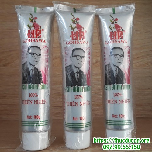 Kem đánh răng Ohsawa tuýt 100g Thực Dưỡng