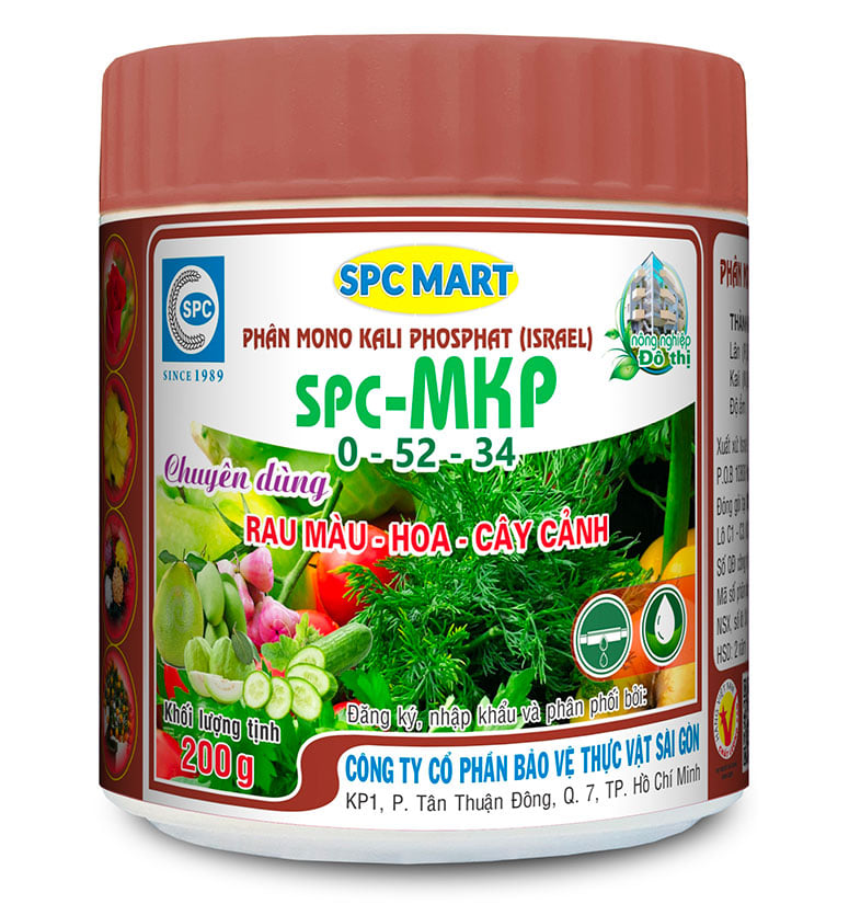 Phân mono kali phosphat tăng năng suất và số lượng trái - spc-mkp
