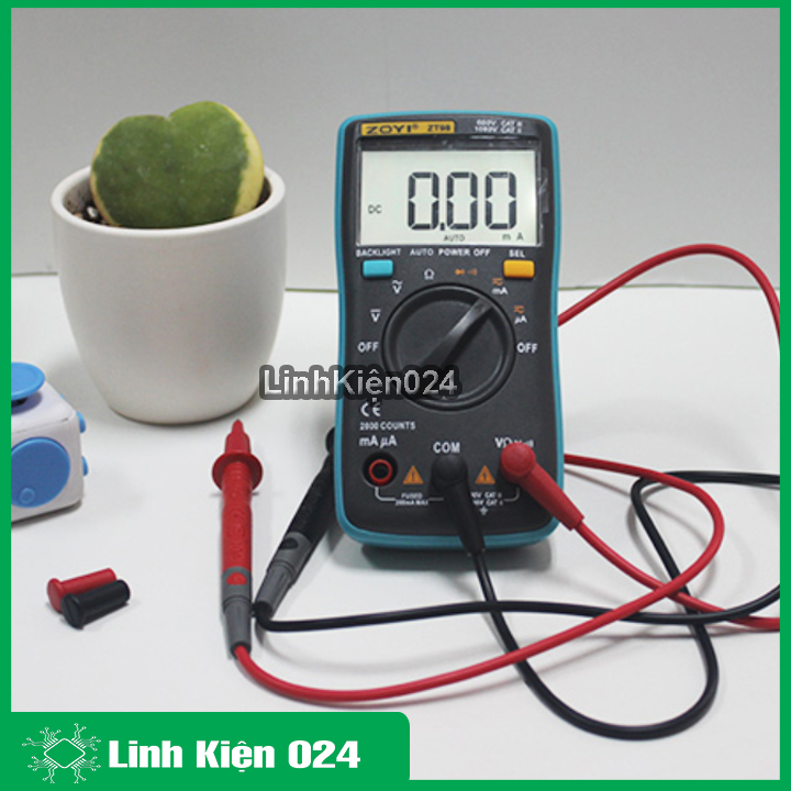 Đồng hồ đo vạn năng zotek zt98 bảo hành 3 tháng