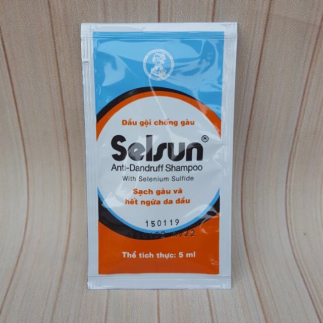 ??combo 10 gói dầu gội chống gàu selsun gói 5ml ??