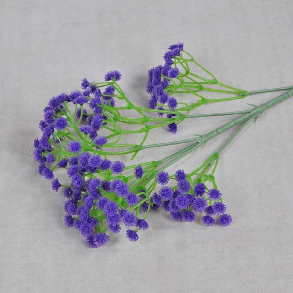 Hoa giả - cành hoa sao nhí màu hồng lãng mạn trang trí nhà cửa, làm bó hoa cưới, trang trí đám cưới tuyệt đẹp