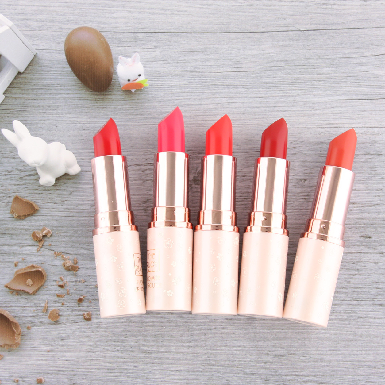 Thanh lý son tì vết, son lỗi nhẹ Hàn Quốc - Son Lì Dưỡng Môi Cao Cấp The Rucy Real Color Liprouge 3.5g