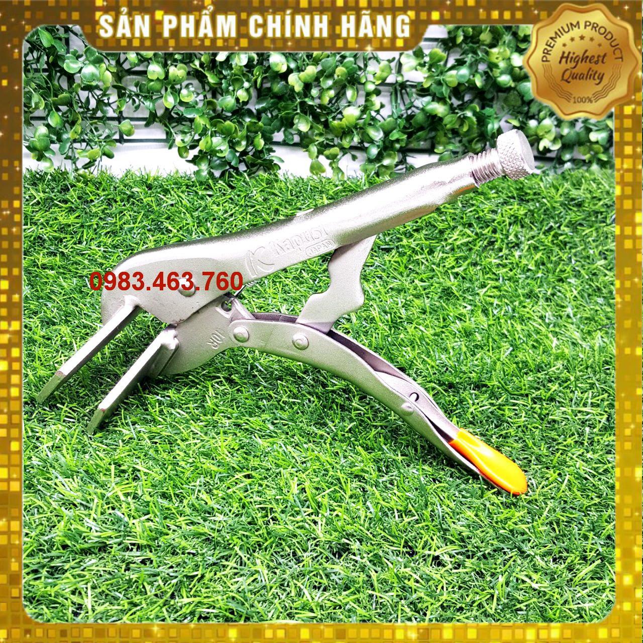 Kìm chết bấm hàn mỏ dẹp kapusi 10 inch / 250mm