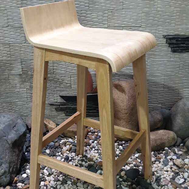 [HCM]Ghế gỗ quầy ghế cafe ghế makeup. Mã: D45