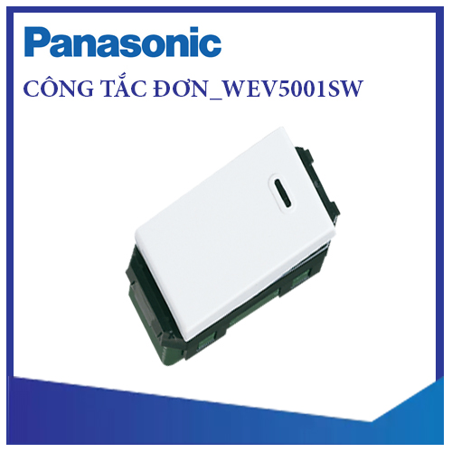 [ PANASONIC ] CÔNG TẮC ĐƠN DÒNG WIDE - WEV5001SW