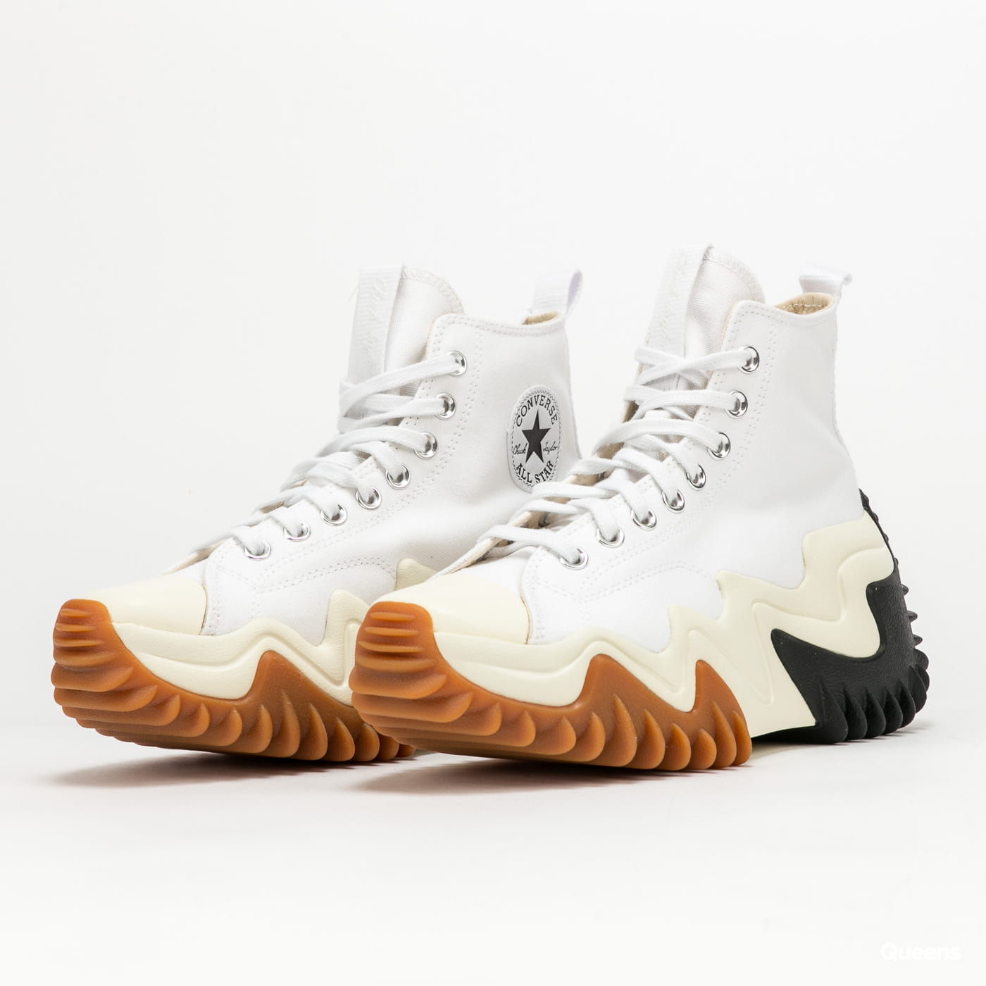 Giày Sneaker Converse run motion cao cổ màu trắng